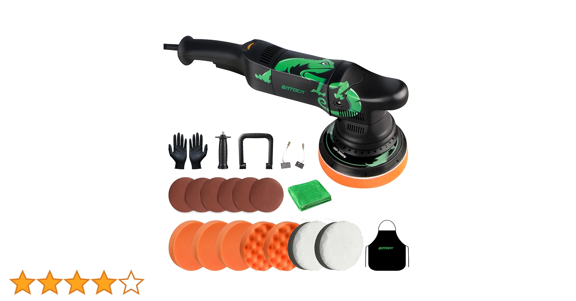 Amazon | BATOCA T1 ポリッシャー ダブルアクション 125mm コード式 車